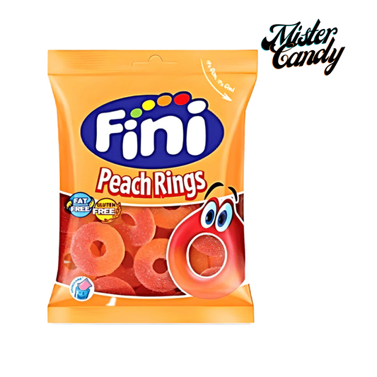 Fini Peach Rings Halal 75g (Spanien)(Mindesthaltbarkeitsdatum: 31.05.2026)