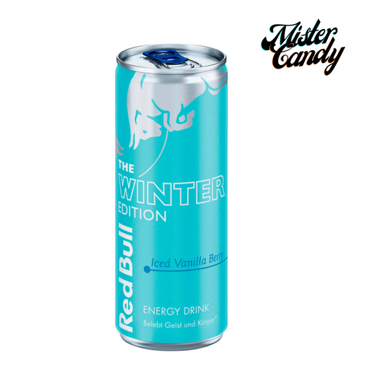 Red Bull Energy Drink Winter Edition Iced Vanilla Berry 250ml (Mindesthaltbarkeitsdatum: 23.08.2025)