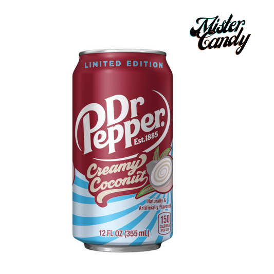 Dr. Pepper Creamy Coconut 355ml (USA)(Mindesthaltbarkeitsdatum: 07.04.2025)