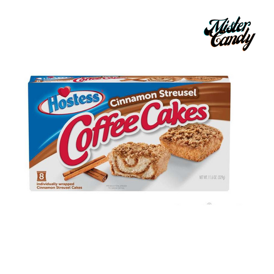 Hostess Coffee Cakes Cinnamon Streusel 329g 8er (USA)(Mindesthaltbarkeitsdatum: 16.08.2025)