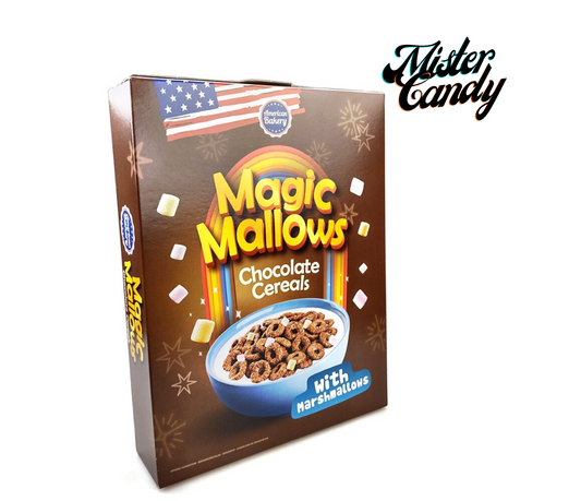 American Bakery Magic Mallows Chocolate Cereals 200g (USA) (Mindesthaltbarkeitsdatum: 03.05.2025)