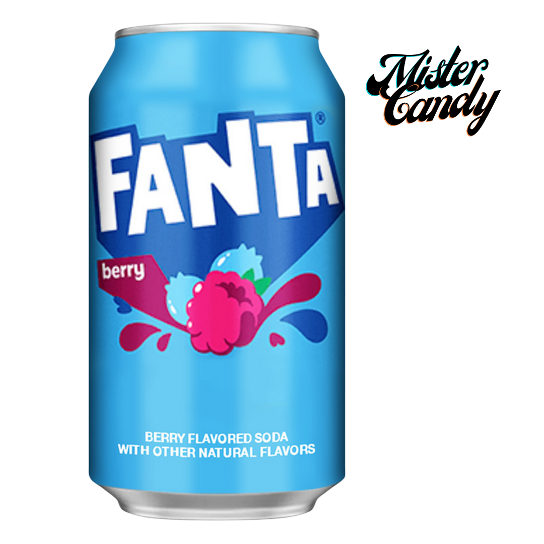 Fanta Berry 355ml (USA)(Mindesthaltbarkeitsdatum: 06.01.2025)