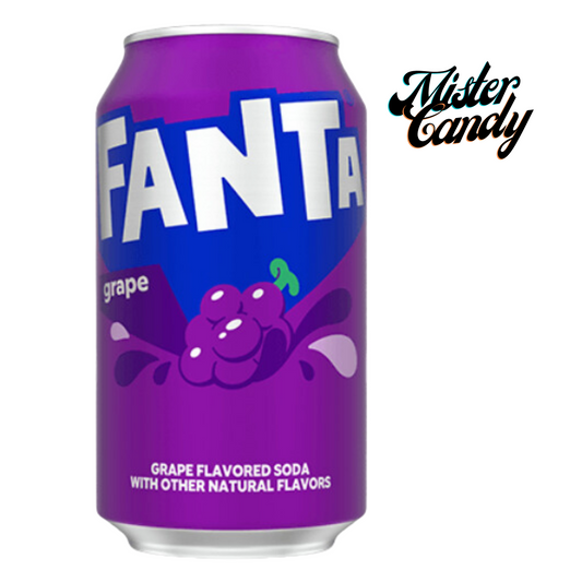 Fanta Grape 355ml (USA)(Mindesthaltbarkeitsdatum: 06.01.2025)